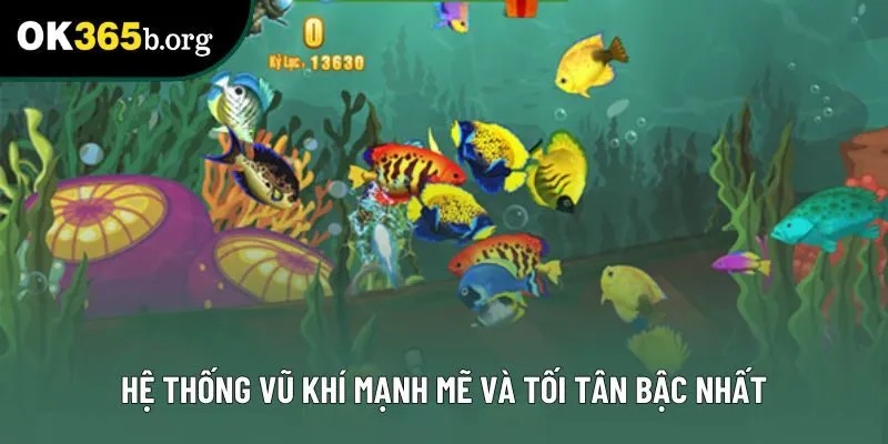 Hệ thống vũ khí mạnh mẽ và tối tân bậc nhất Hệ thống vũ khí mạnh mẽ và tối tân bậc nhất